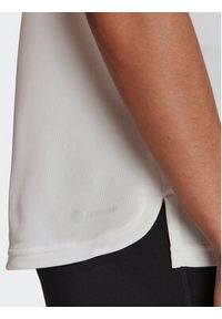 Adidas - adidas Koszulka techniczna 3-Stripes Sport Brand Love T-Shirt HK6514 Biały Regular Fit. Kolor: biały. Materiał: syntetyk #4