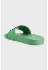 Tommy Jeans klapki POOL SLIDE ESS męskie kolor zielony EM0EM01191. Kolor: zielony. Materiał: guma #3