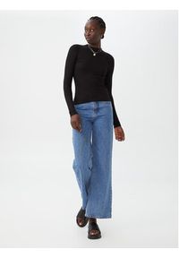 Cotton On Bluzka 2054051 Czarny Slim Fit. Kolor: czarny. Materiał: wiskoza #4