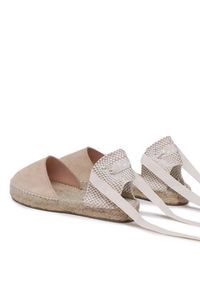 Manebi Espadryle Suede Flat Valenciana Espadrilles K 1.1 P0 Beżowy. Kolor: beżowy. Materiał: skóra, zamsz #3