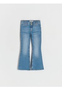 Reserved - Jeansy bootcut fit - niebieski. Kolor: niebieski