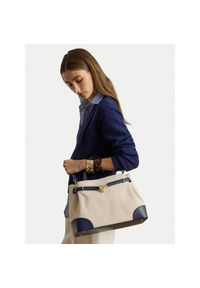 Lauren Ralph Lauren - Torebka LAUREN RALPH LAUREN. Kolor: beżowy #1