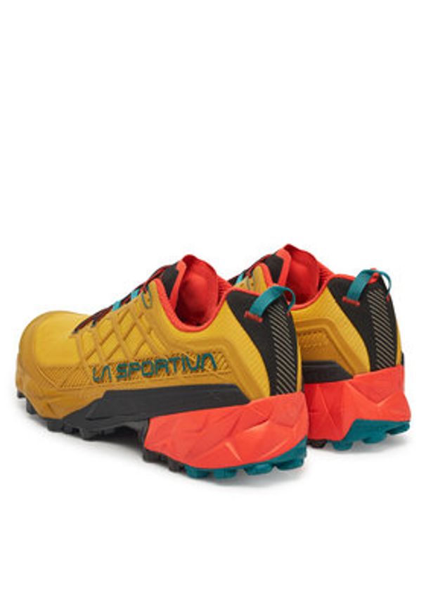 LA SPORTIVA - La Sportiva Buty do biegania Akyra II 44F735733 Żółty. Kolor: żółty. Materiał: materiał