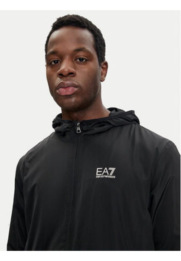 EA7 Emporio Armani Kurtka przejściowa 8NPB22 PNGRZ 1200 Czarny Regular Fit. Kolor: czarny. Materiał: syntetyk