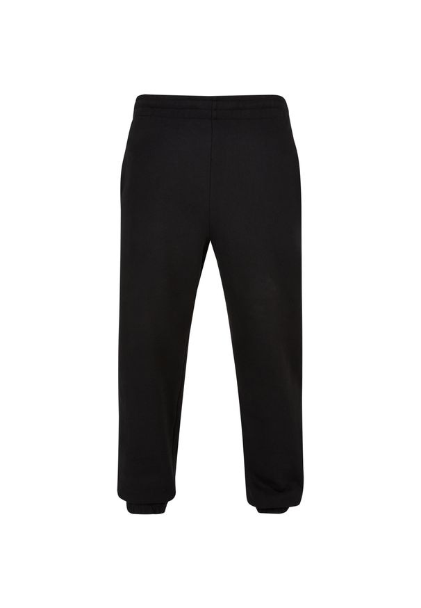 Spodnie dresowe Urban Classics Ultra Heavy. Kolor: czarny. Materiał: dresówka. Sport: bieganie