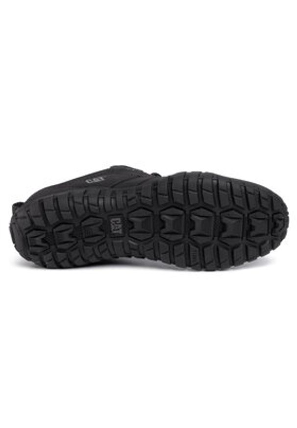 CATerpillar Półbuty Instruct Casual P722309 Czarny. Okazja: na co dzień. Kolor: czarny. Materiał: skóra, nubuk. Styl: casual