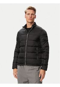 Karl Lagerfeld - KARL LAGERFELD Kurtka przejściowa 505021 563592 Czarny Regular Fit. Typ kołnierza: dekolt w karo. Kolor: czarny. Materiał: syntetyk #1