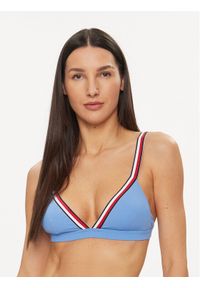 TOMMY HILFIGER - Tommy Hilfiger Góra od bikini UW0UW05290 Niebieski. Kolor: niebieski. Materiał: syntetyk #1