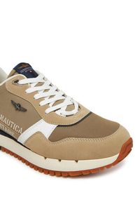 Aeronautica Militare Sneakersy 251SC283CT3544 Beżowy. Kolor: beżowy. Materiał: skóra, zamsz #5