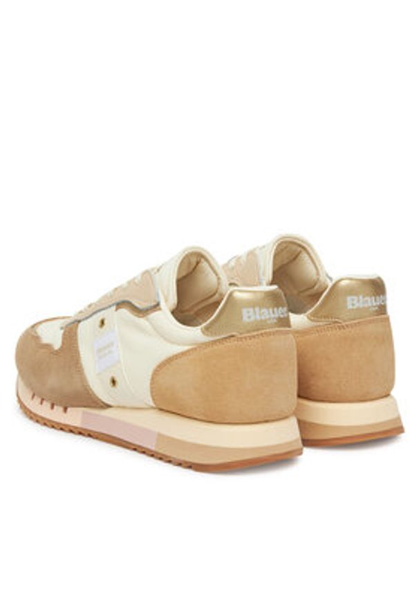 Blauer Sneakersy S5MELROSE02 Beżowy. Kolor: beżowy. Materiał: materiał