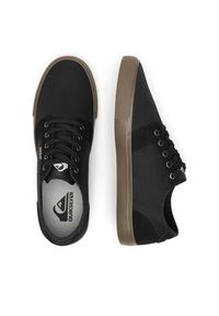 Quiksilver Trampki ZEKE-01 Czarny. Kolor: czarny. Materiał: materiał, skóra #2