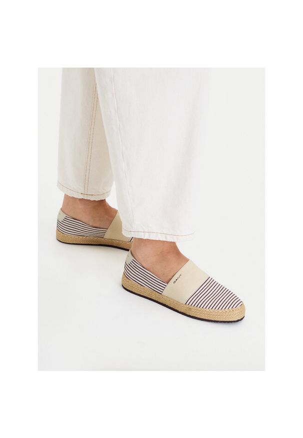 GANT - Espadryle Gant. Kolor: biały