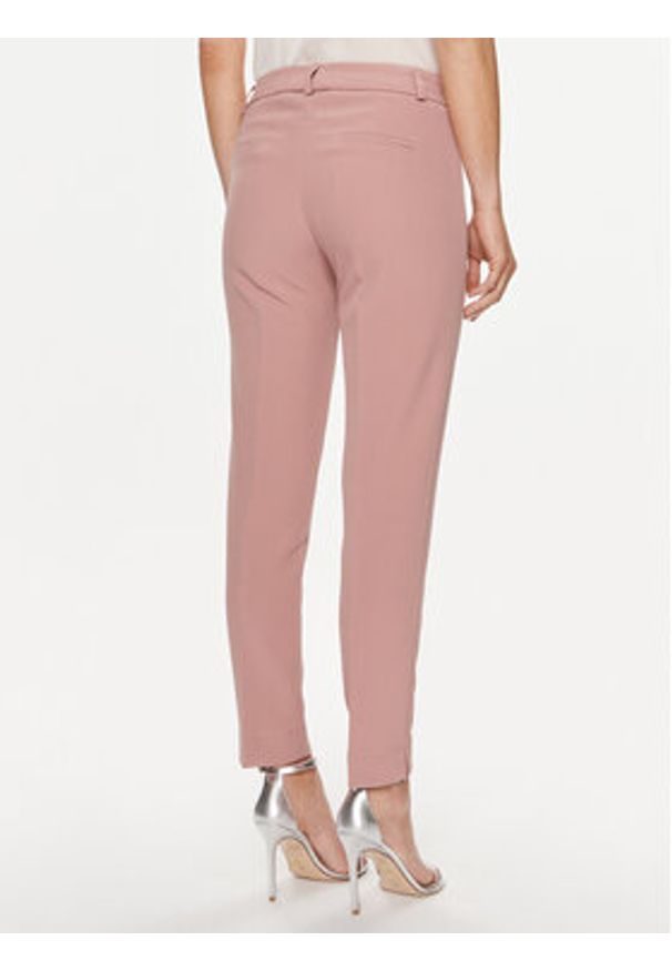 Maryley Spodnie materiałowe 24EB52Z/43BH Różowy Regular Fit. Kolor: różowy. Materiał: syntetyk