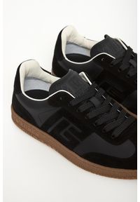 Balmain - Sneakersy męskie skórzane Swan BALMAIN. Materiał: skóra #2