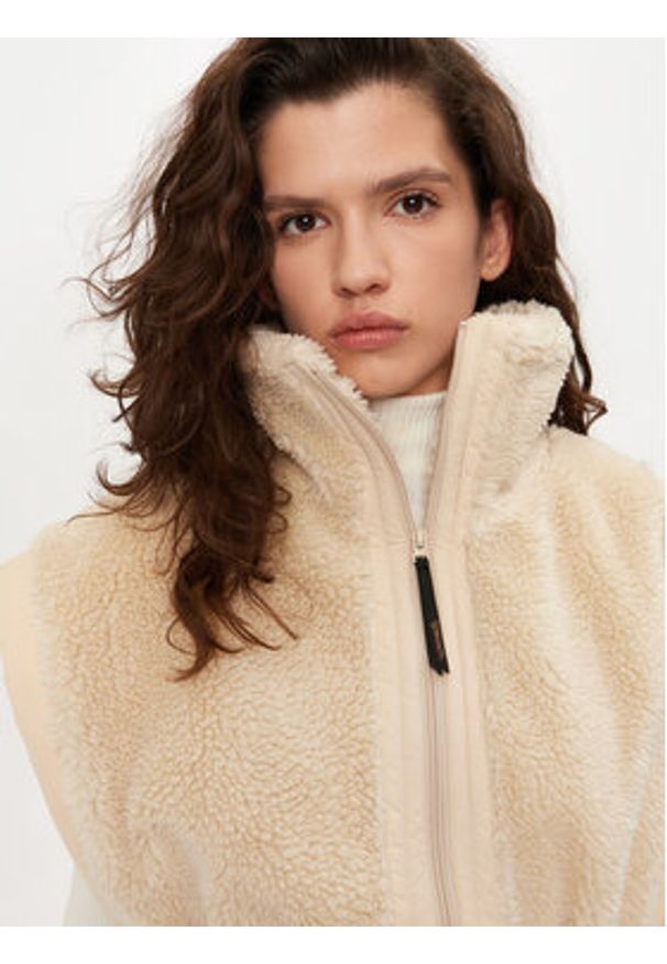 BRUNOTTI - Brunotti Bezrękawnik 2422180125 Écru Regular Fit. Materiał: syntetyk. Długość rękawa: bez rękawów