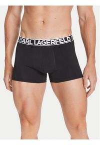 Karl Lagerfeld - KARL LAGERFELD Komplet 3 par bokserek A3M47010 Czarny. Kolor: czarny. Materiał: bawełna