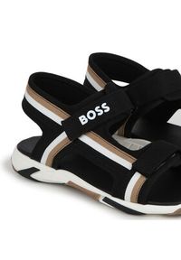 BOSS - Boss Sandały J50851 S Czarny. Kolor: czarny #4