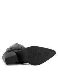 Jenny Fairy Kowbojki WYL3582-4 Czarny. Kolor: czarny. Materiał: materiał #7