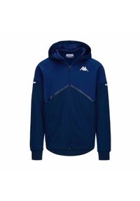 Bluza z kapturem Kappa Karefod. Typ kołnierza: kaptur. Kolor: niebieski #1