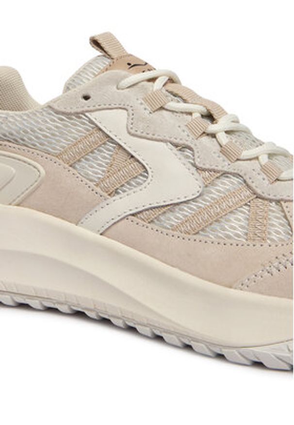 Voile Blanche Sneakersy 2019698-02 Beżowy. Kolor: beżowy. Materiał: zamsz, skóra