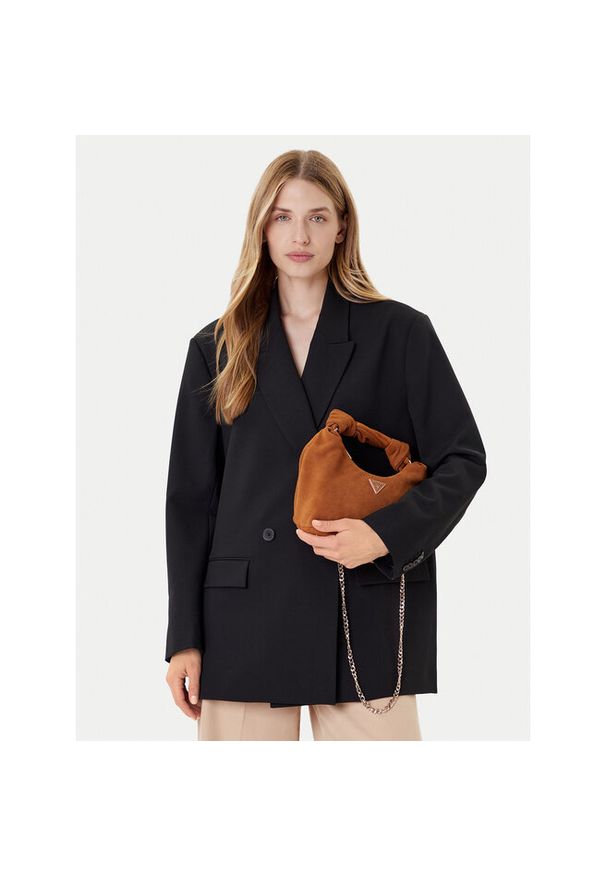 Torebka Guess. Kolor: brązowy