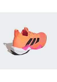 Adidas - adidas Buty na siłownię Rapidmove Adv 2 JQ4119 Pomarańczowy. Kolor: pomarańczowy. Materiał: materiał. Sport: fitness #3