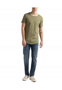 Lee - LEE DAREN ZIP FLY MĘSKIE SPODNIE JEANSOWE DK VISUAL CODY L707NLUC 112145464