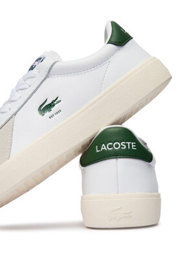 Lacoste Sneakersy Baseshot Pro 49SFA0028 Biały. Kolor: biały. Materiał: skóra