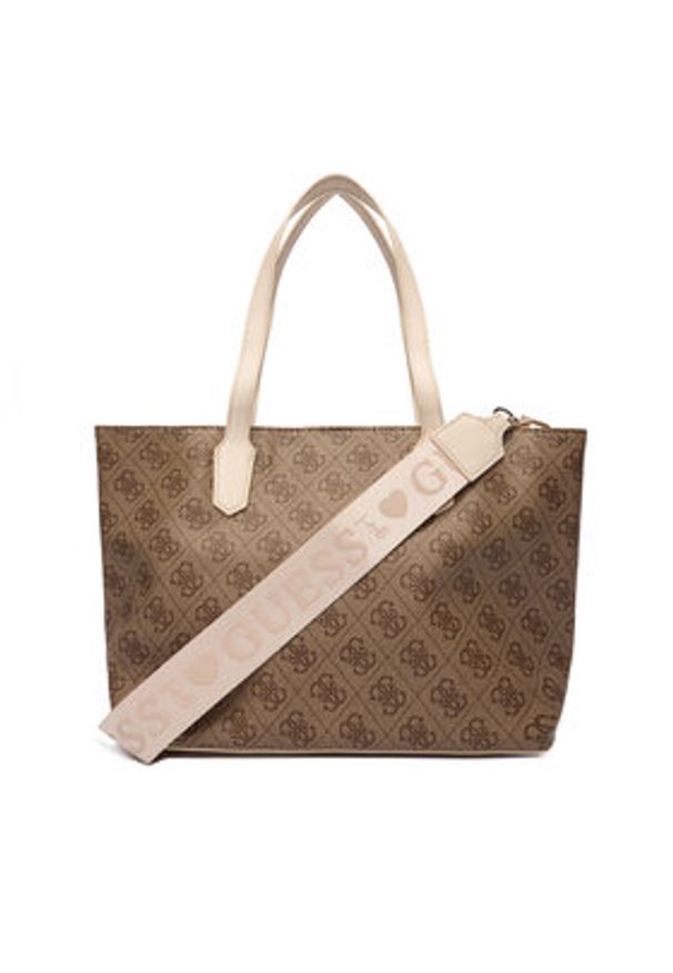 Guess Torebka J6RZ13 WFMF0 Brązowy. Kolor: brązowy. Materiał: skórzane