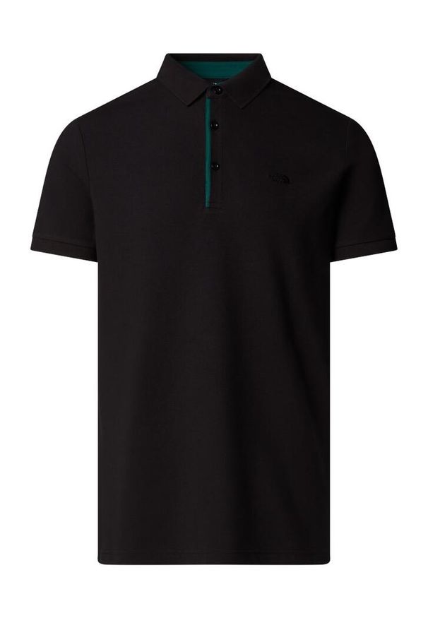 Koszulka turystyczna męska The North Face M Premium Slim Polo. Typ kołnierza: polo. Kolor: czarny