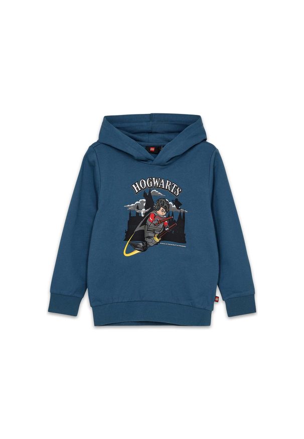 Bluza z Kapturem Dziecięca LEGO HARRY POTTER Scout 706 Niebieska. Typ kołnierza: kaptur. Kolor: niebieski