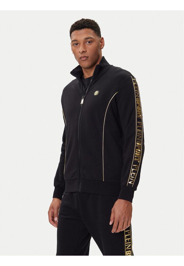 Plein Sport Bluza PAEC MJB3607 STE001N Czarny Regular Fit. Kolor: czarny. Materiał: bawełna. Styl: sportowy
