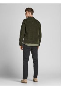 Jack & Jones - Jack&Jones Spodnie materiałowe Marco Dave 12174152 Czarny Slim Fit. Kolor: czarny. Materiał: bawełna