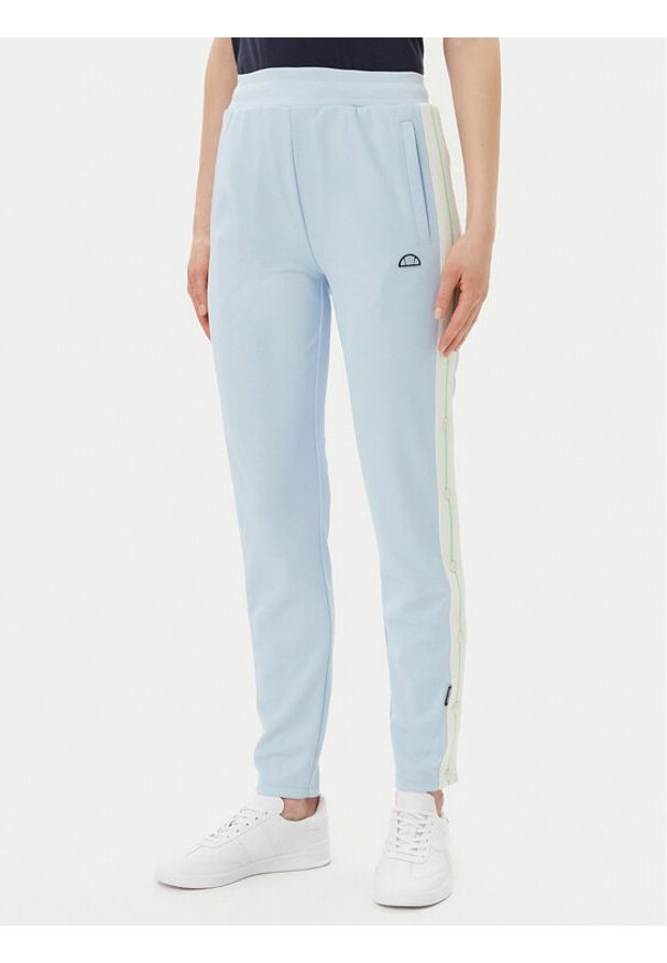 Ellesse Spodnie dresowe Teodoro SGZ21974 Błękitny Slim Fit. Kolor: niebieski. Materiał: syntetyk