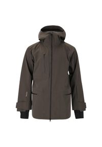 Kurtka narciarska SOS Lipno. Kolor: czarny, zielony, wielokolorowy. Sezon: zima. Sport: narciarstwo #1
