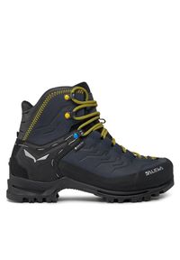 Trekkingi Salewa. Kolor: niebieski. Technologia: Gore-Tex. Sport: turystyka piesza #1