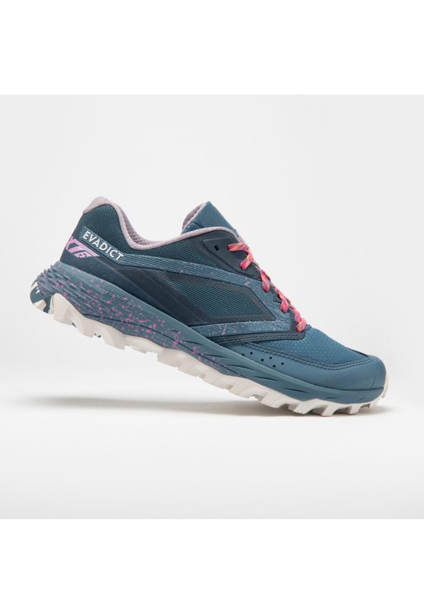 EVADICT - Buty do biegania w terenie damskie Evadict XT8. Kolor: różowy. Materiał: kauczuk, materiał