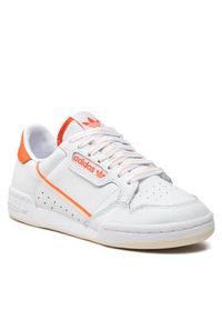 Adidas - adidas Sneakersy Continental 80 Stripes GX4460 Biały. Kolor: biały. Materiał: skóra