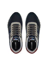 Blauer Sneakersy F5RYDER01/NYN Granatowy. Kolor: niebieski. Materiał: zamsz, skóra #4