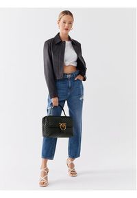 Pinko Torebka Love Lady Puff Big Cl PE 23 PLTT 100042 A0GK Czarny. Kolor: czarny. Materiał: skórzane #3
