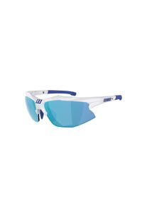 BLIZ - Okulary przeciwsłoneczne rowerowe dla dorosłych Bliz Hybrid White M12. Kolor: biały, wielokolorowy, niebieski
