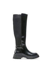 Jenny Fairy Kozaki LS5873-02 Czarny. Kolor: czarny. Materiał: skóra #4