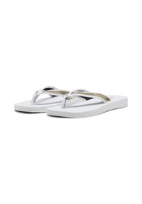 Puma - Damskie klapki Sandy Flip PUMA White Gold. Kolor: żółty, wielokolorowy, biały. Sezon: lato. Styl: wakacyjny #1