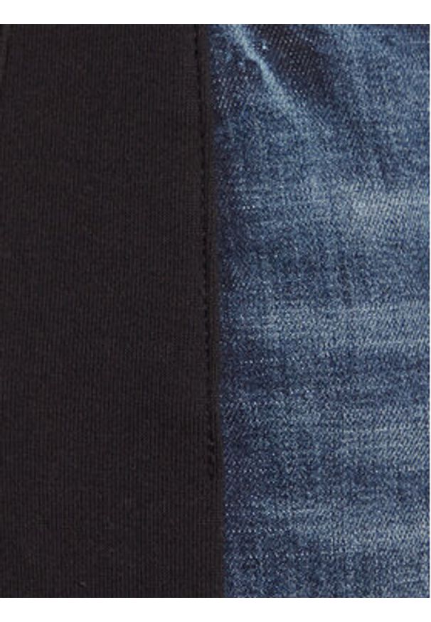 Desigual Jeansy Twist 25WWDD14 Granatowy Wide Leg. Kolor: niebieski
