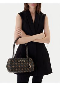 Guess Torebka Carrie Logo HWGP98 98080 Brązowy. Kolor: brązowy. Materiał: skórzane #1