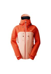 DARE 2B - Wodoodporna Kurtka Damska/damska Diverging. Kolor: pomarańczowy. Sport: turystyka piesza #2