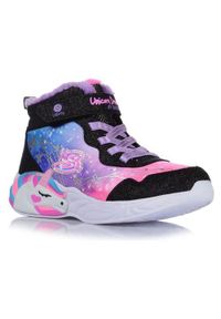 skechers - Buty do chodzenia dla dzieci Skechers Unicorn Dreams Mag. Kolor: wielokolorowy. Materiał: syntetyk, materiał. Szerokość cholewki: normalna. Sport: turystyka piesza