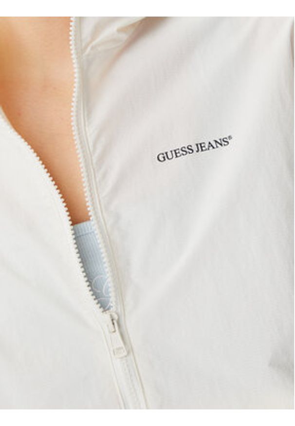 Guess Jeans Kurtka przejściowa W5GL29 WH8N2 Granatowy Regular Fit. Kolor: niebieski. Materiał: syntetyk