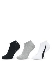 Puma Zestaw 3 par niskich skarpet unisex 938625 Kolorowy. Materiał: bawełna, materiał. Wzór: kolorowy