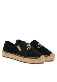 Replay - REPLAY Espadryle GWF22 .000.C0086T Czarny. Kolor: czarny. Materiał: materiał #6